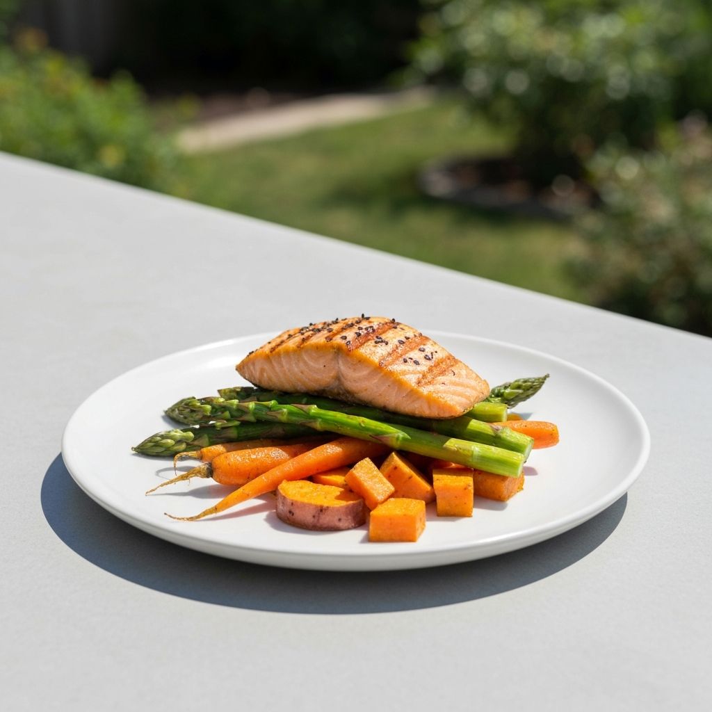 Moderna näringsrika måltider på vit background